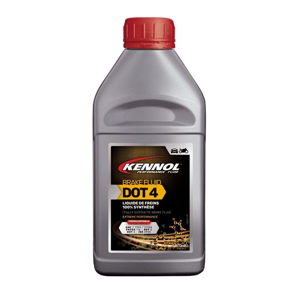 Liquide de frein DOT4 KENNOL 500ml