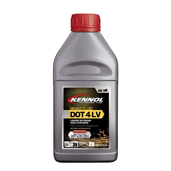 Liquide de frein DOT4 LV KENNOL 500ml