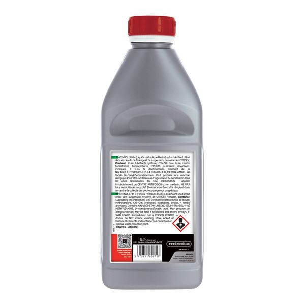 Liquide de frein LHM+ KENNOL 1L