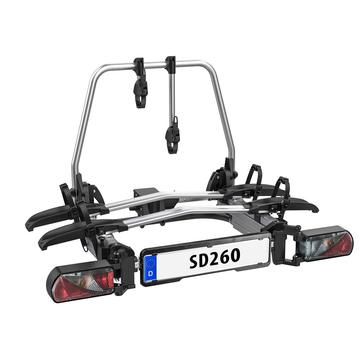 Porte-vélos Attelage Eufab Sd260 Pour 2 Vélos