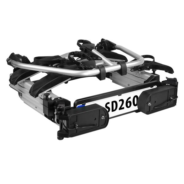 Porte-vélos attelage Eufab SD260 pour 2 vélos