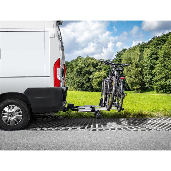 Porte-vélos attelage Eufab SD260 pour 2 vélos