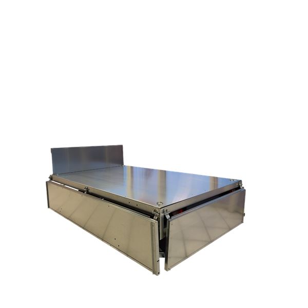 Remorque ERDE 234x4 Roues dessous
