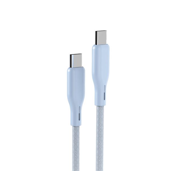 Pack de charge adaptateur + câble USB-C charge rapide PD 30W bleu