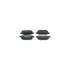 4 plaquettes de frein arrière Bosch BP2881 - 0986460183