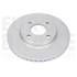 2 disques de frein avant Eurobrake 58153125111