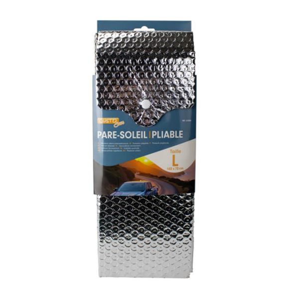 Pare-soleil à bulles pliable