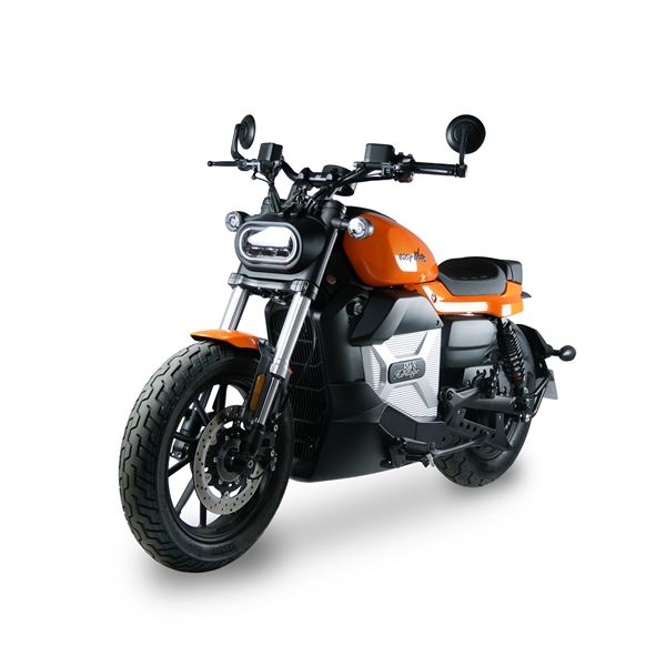 Moto électrique 125 BW8 HERITAGE Orange EASY-WATTS