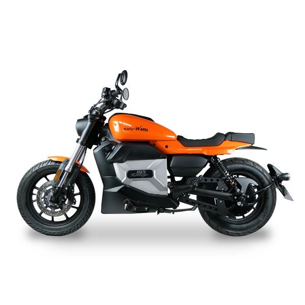 Moto électrique 125 BW8 HERITAGE Orange EASY-WATTS