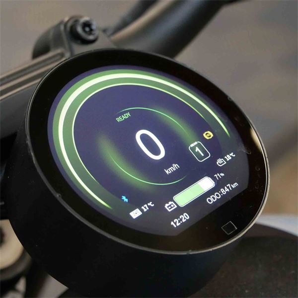 Moto électrique 125 BW8 HERITAGE Orange EASY-WATTS