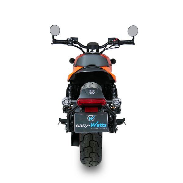 Moto électrique 125 BW8 HERITAGE Orange EASY-WATTS