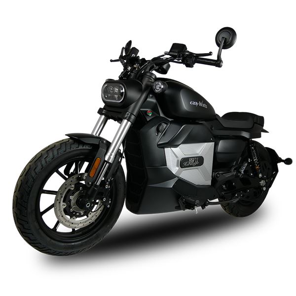Moto Electrique 125 BW11 HERITAGE Noir EASY-WATTS