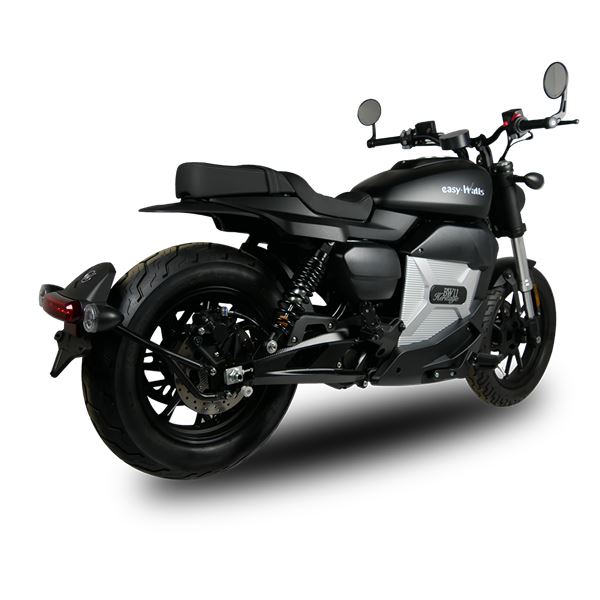 Moto Electrique 125 BW11 HERITAGE Noir EASY-WATTS