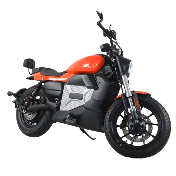 Moto électrique 125 BW11 HERITAGE Orange EASY-WATTS