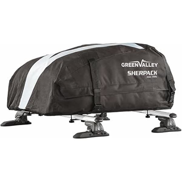 Coffre de toit souple SHERPACK 100 270 L Green Valley