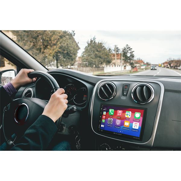Autoradio 2 din Apple CarPlay et Android auto