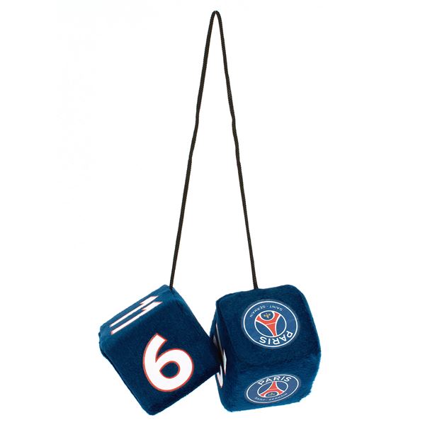 Dés bleus décoratifs 7x7cm PSG