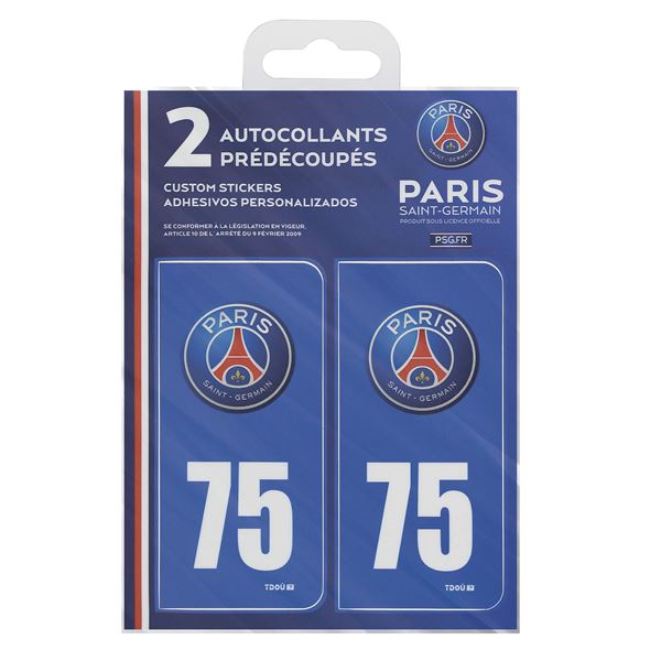 Autocollants prédécoupés PSG/75