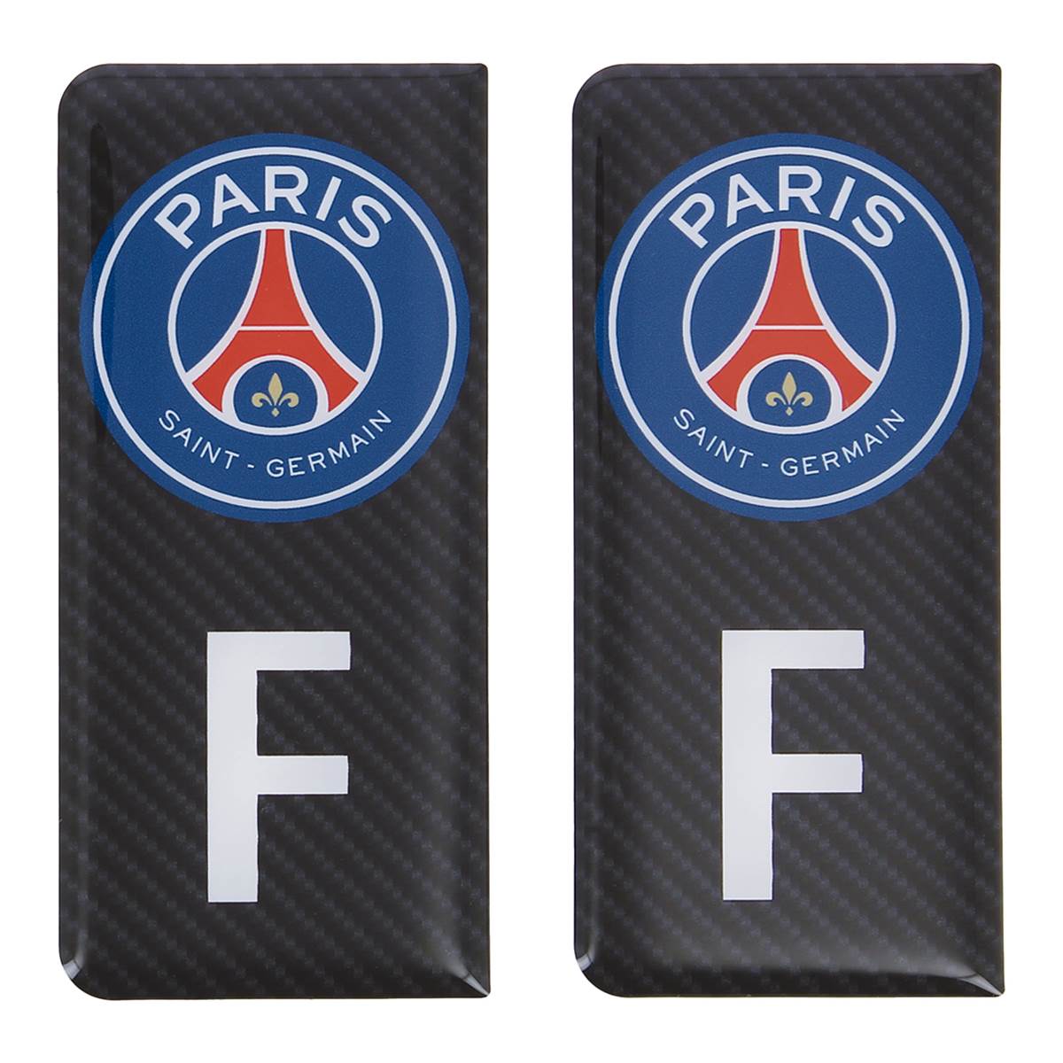 Stickers Auto Résine 3d Gauche Carbone Psg/75