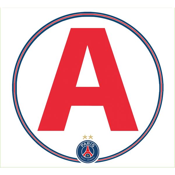 Disque A "jeune conducteur" logo PSG