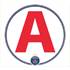 Disque A "jeune conducteur" logo PSG