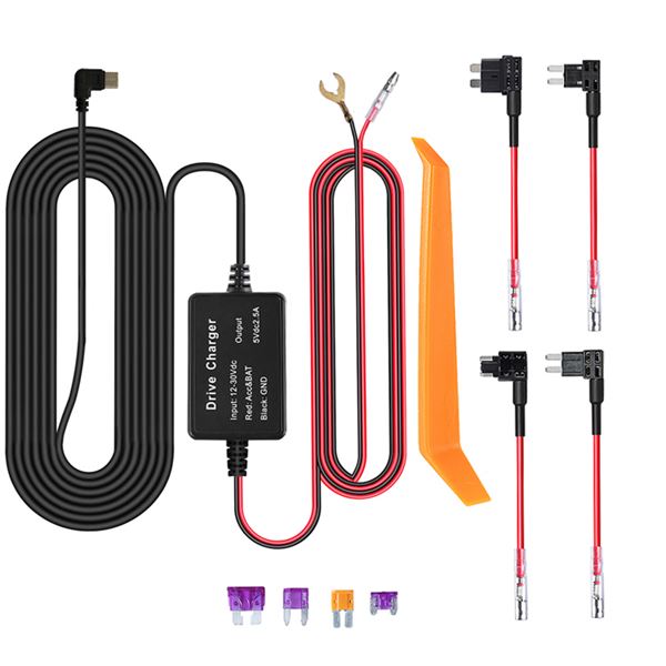 Kit permanent 5V Type C pour écran CarPlay et Android Auto ​