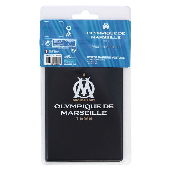 Porte papiers 3 volets PVC OM