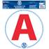 Disque A "jeune conducteur" logo OM
