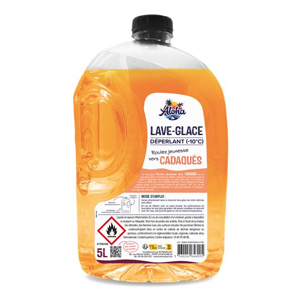 Lave-glace hiver -10°C ALOHA 5L