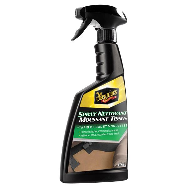 Nettoyant moussant détachant tissus et moquettes MEGUIAR'S 473 ml