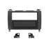 Cache autoradio avec supports fixation Mercedes