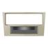 Cache autoradio beige pour Opel