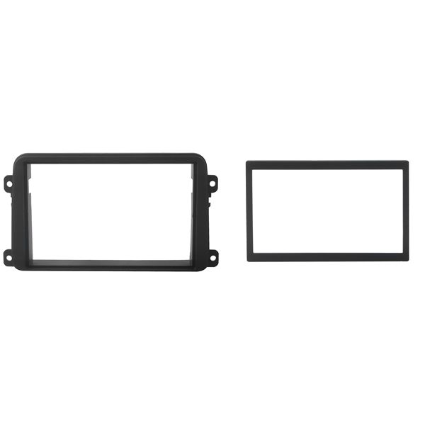 Cache autoradio pour Seat, Skoda, Volkswagen noir