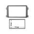 Cache autoradio pour Seat, Skoda, Volkswagen anthracite