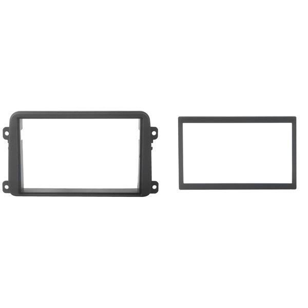 Cache autoradio pour Seat, Skoda, Volkswagen anthracite