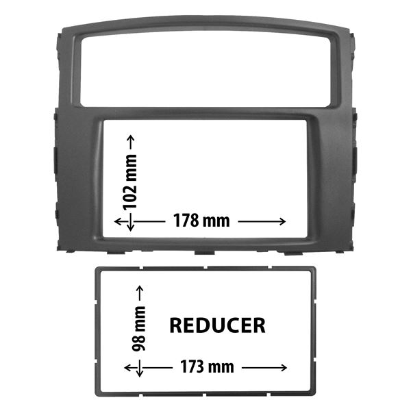 Cache autoradio MITSUBISHI PAJERO