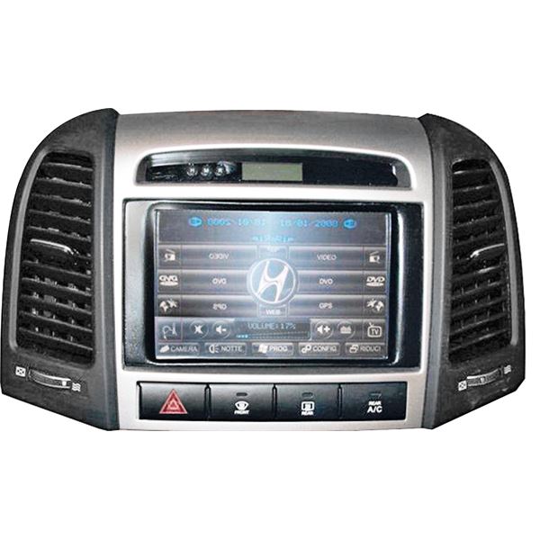 Cache autoradio avec supports pour Hyundaï