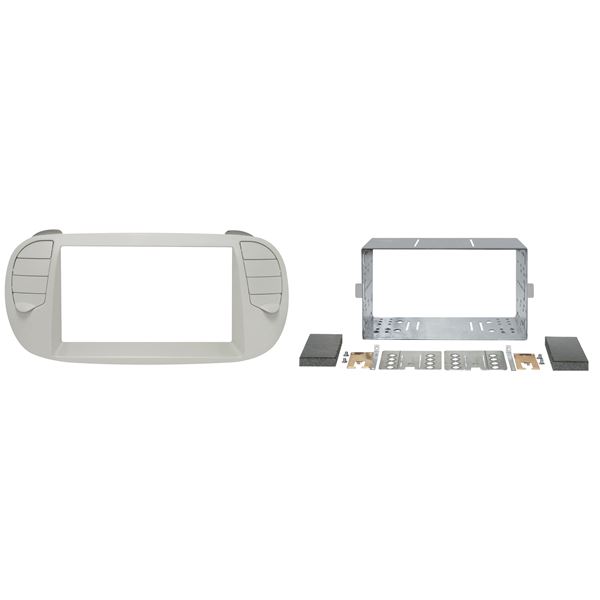 Cache autoradio ivoire Fiat 500 de 2017