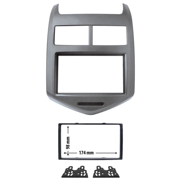 Cache autoradio Chevrolet Aveo 2012