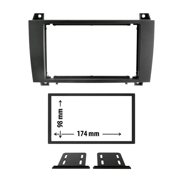 Cache autoradio Mercedes CLK de 2006