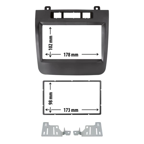Cache autoradio Volkswagen Touareg