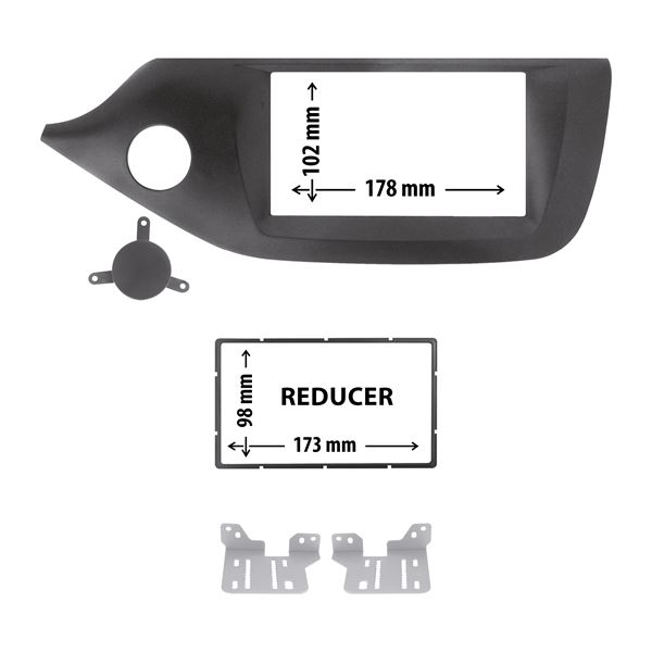 Cache autoradio KIA