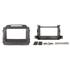 Cache autoradio Kia couleur gris