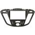 Cache autoradio anthracite pour Ford