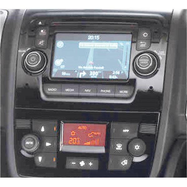 Cache autoradio noir brillant Citroën, Fiat, Peugeot