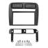 Cache autoradio noir Fiat Punto 2004 à 2012