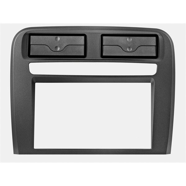 Cache autoradio noir Fiat Punto 2004 à 2012