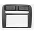 Cache autoradio noir Fiat Punto 2004 à 2012