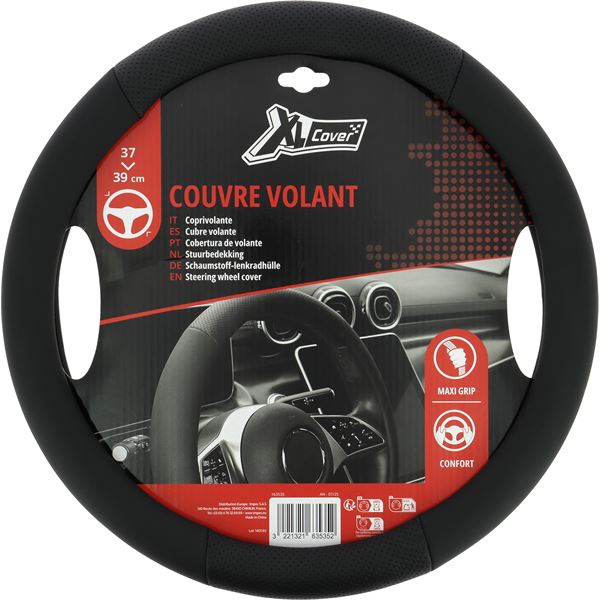 Couvre volant noir Carlinea