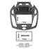 Cache autoradio Ford Transit Connect